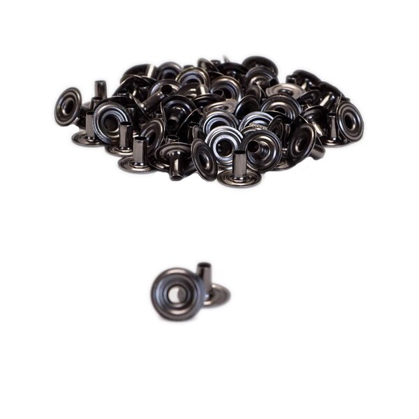 LTSP.Gunmetal.Regular Post.50pk.01.jpg Line 20 Snap Parts Image
